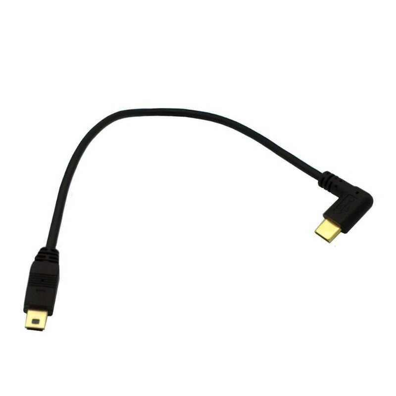 Mini USB To Type C Data Transfer Cable For Cameras And Phones Connector ...