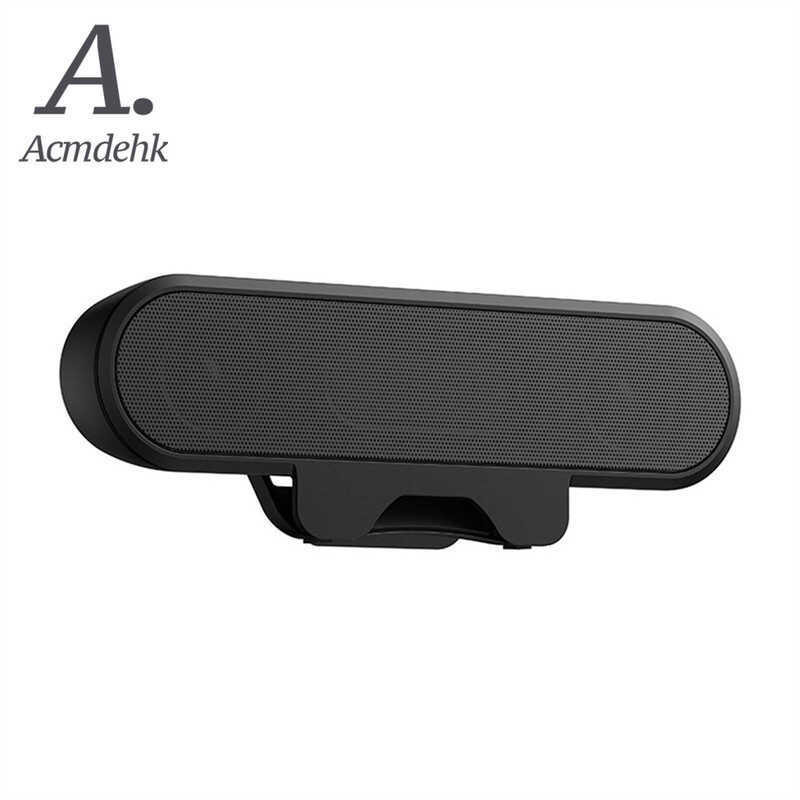 Mini Sound Bar Desktop Computer Speaker PC Laptop Easily Clamps Display ...