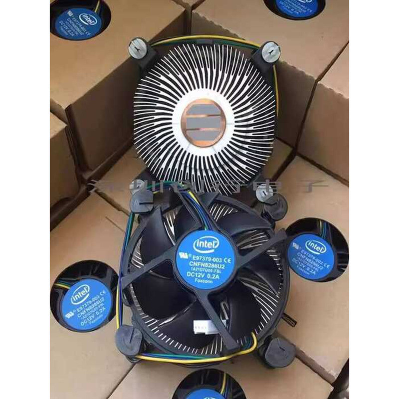 Desktop Computer Mainframe Fan 115Xi35 Intel Original Genuine CPU ...