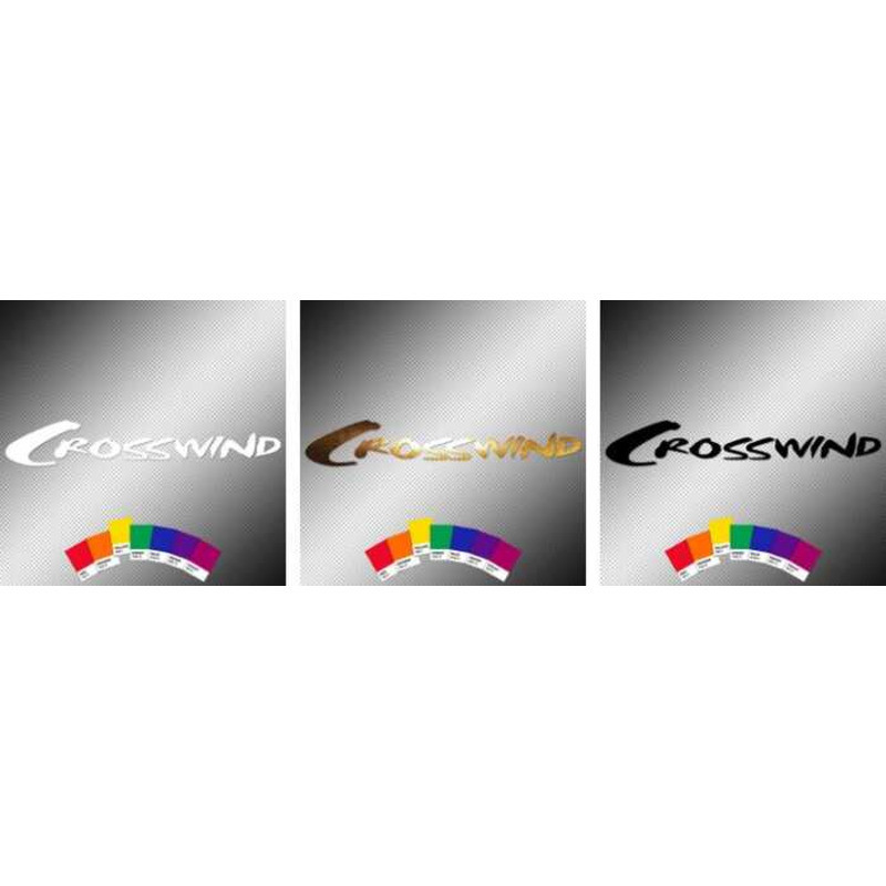 Sticker 1X Isuzu Crosswind Logo Weather Proof Die-Cut Decals | 8 Inches ...