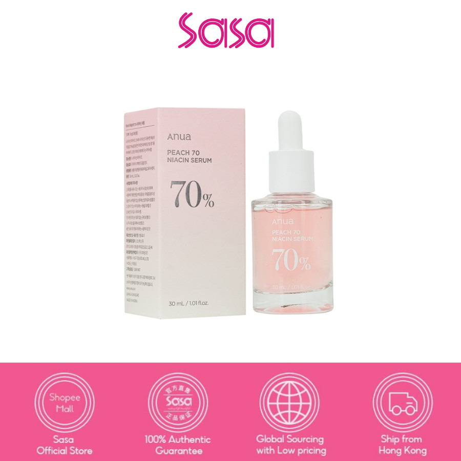 Anua Peach 70% Niacin Serum (30ml) | Shopee Philippines