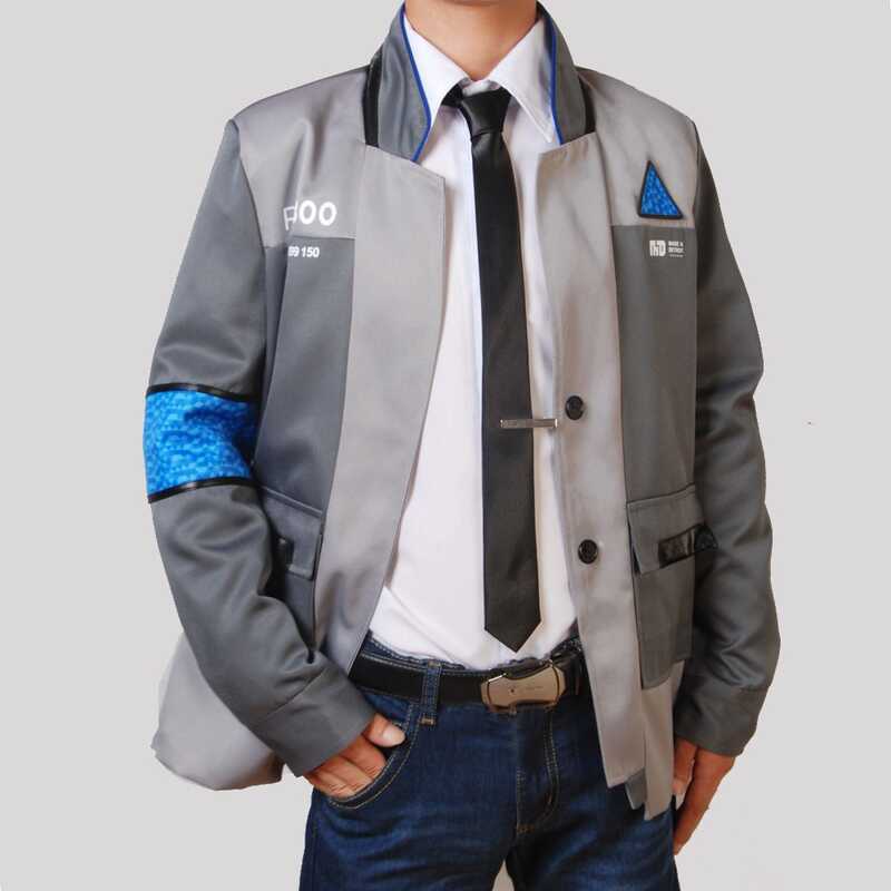 troit Human Cosplay Costume Connor Bionic Man Outfit Kara Cosplay ...