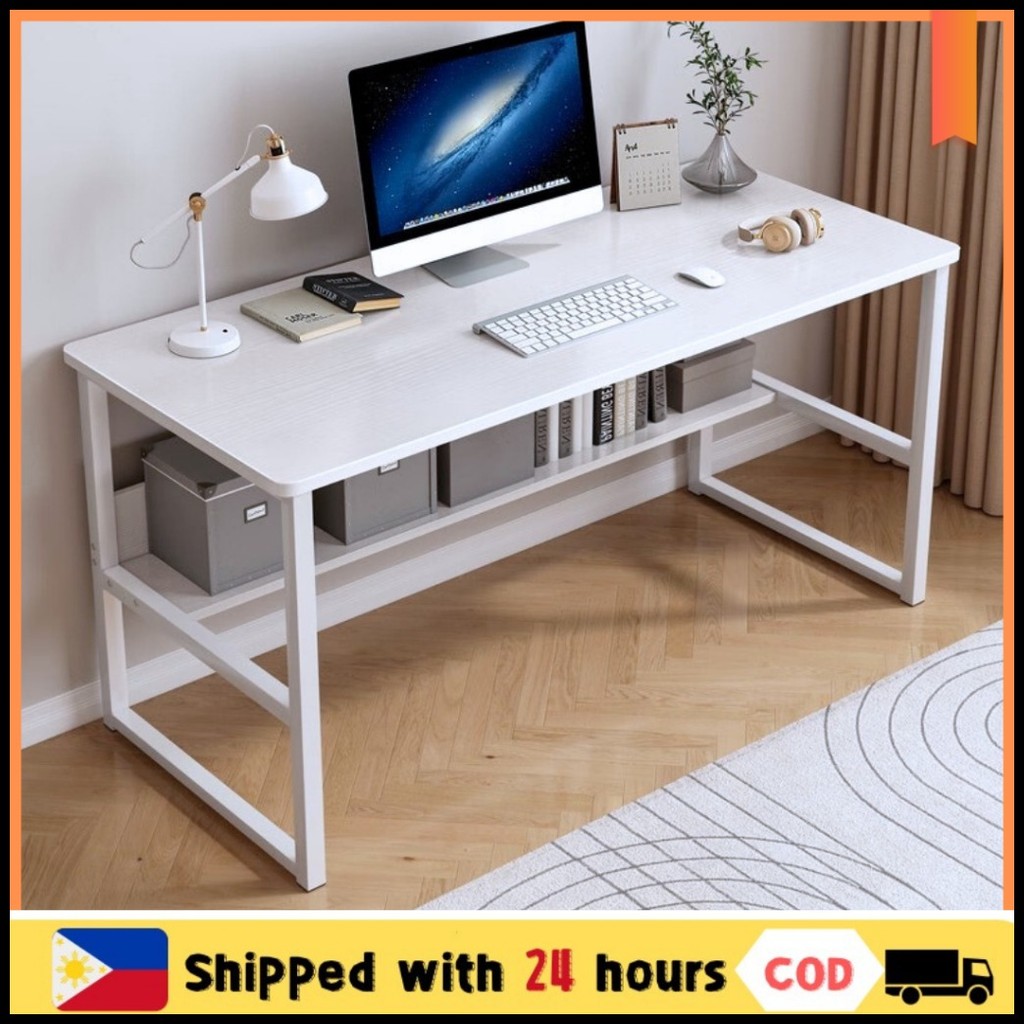 80/100/120cm Study Table Computer Table Office Table Study Desk Table ...