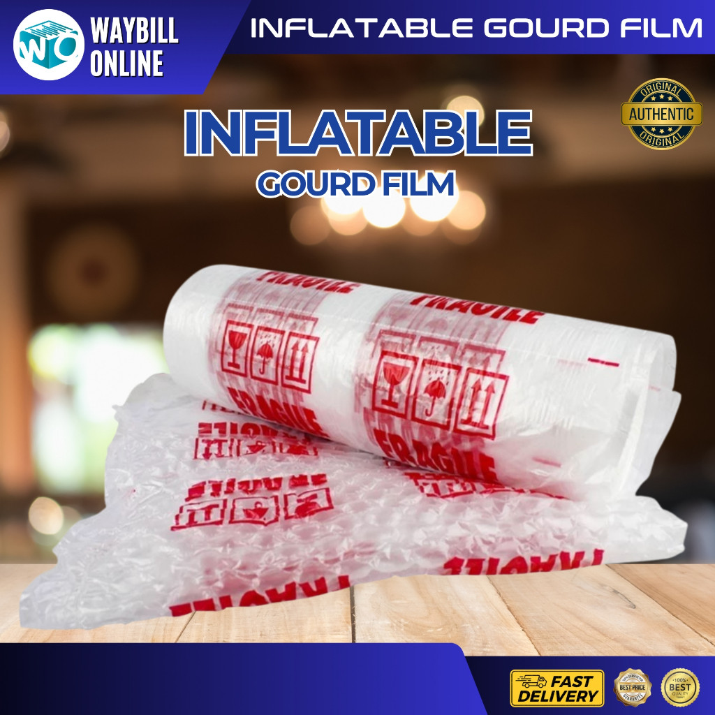 Air Bubble Wrap Inflatable Gourd Film Bubble Packaging 40x30cmx300m ...