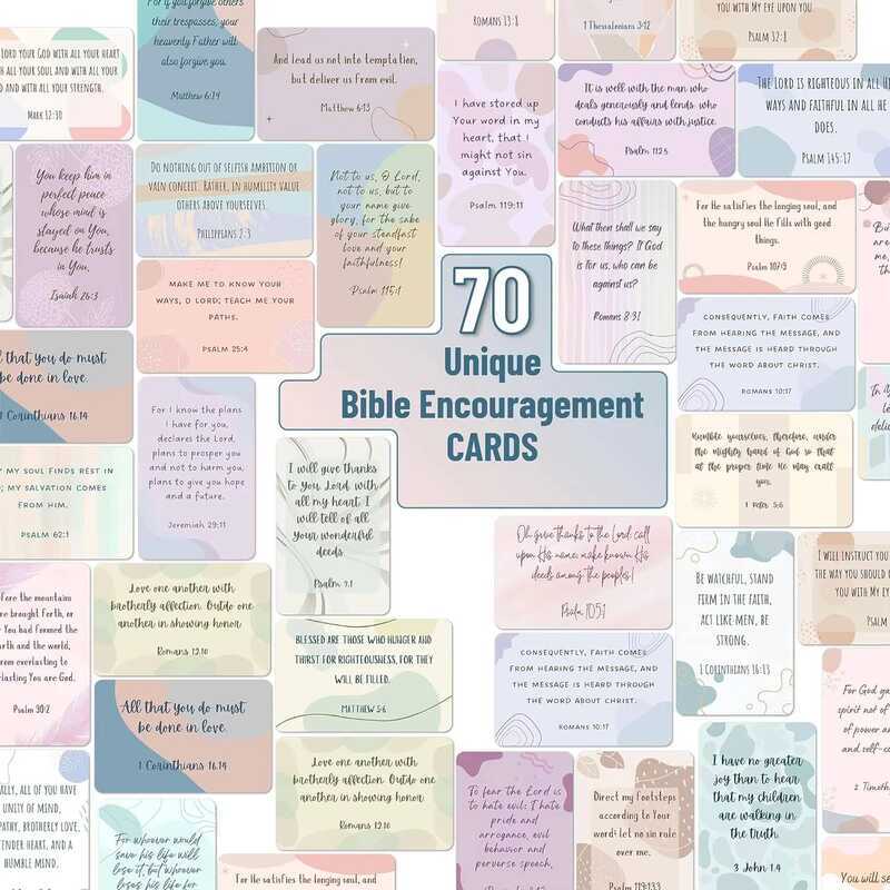 Factory Wholesale Bible Study Cards Christian Bible Verse Cards With ...