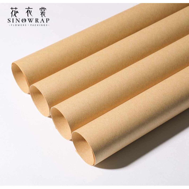 Kraft Paper Wrapping (Plastic Type and Paper Type) | Shopee Philippines