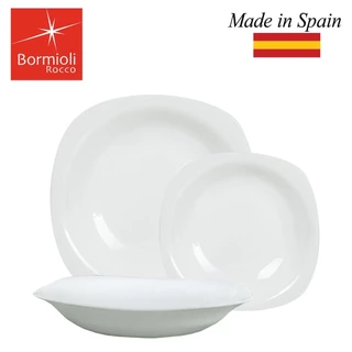 Buy Borioli Rocco Para Charger Plates, Set Of 6, White Online At Low