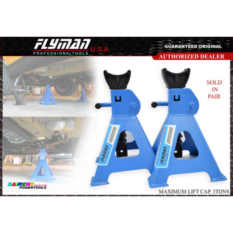 Flyman USA / FLYTECH 3 Ton High Lift Jack Stand (6,600Lb) For Car Truck ...