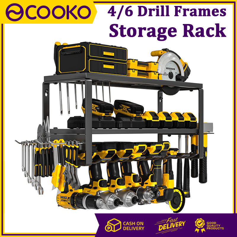 Heavy Duty Drilling Rack Metal Tool Rack for Cordless Power Tool ...