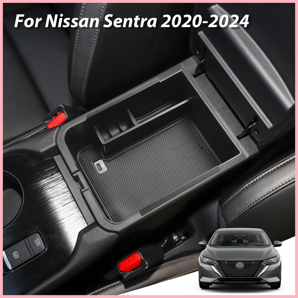 Armrest Storage Box for Nissan Sentra 2020 2021 2022 2023 2024 Center ...