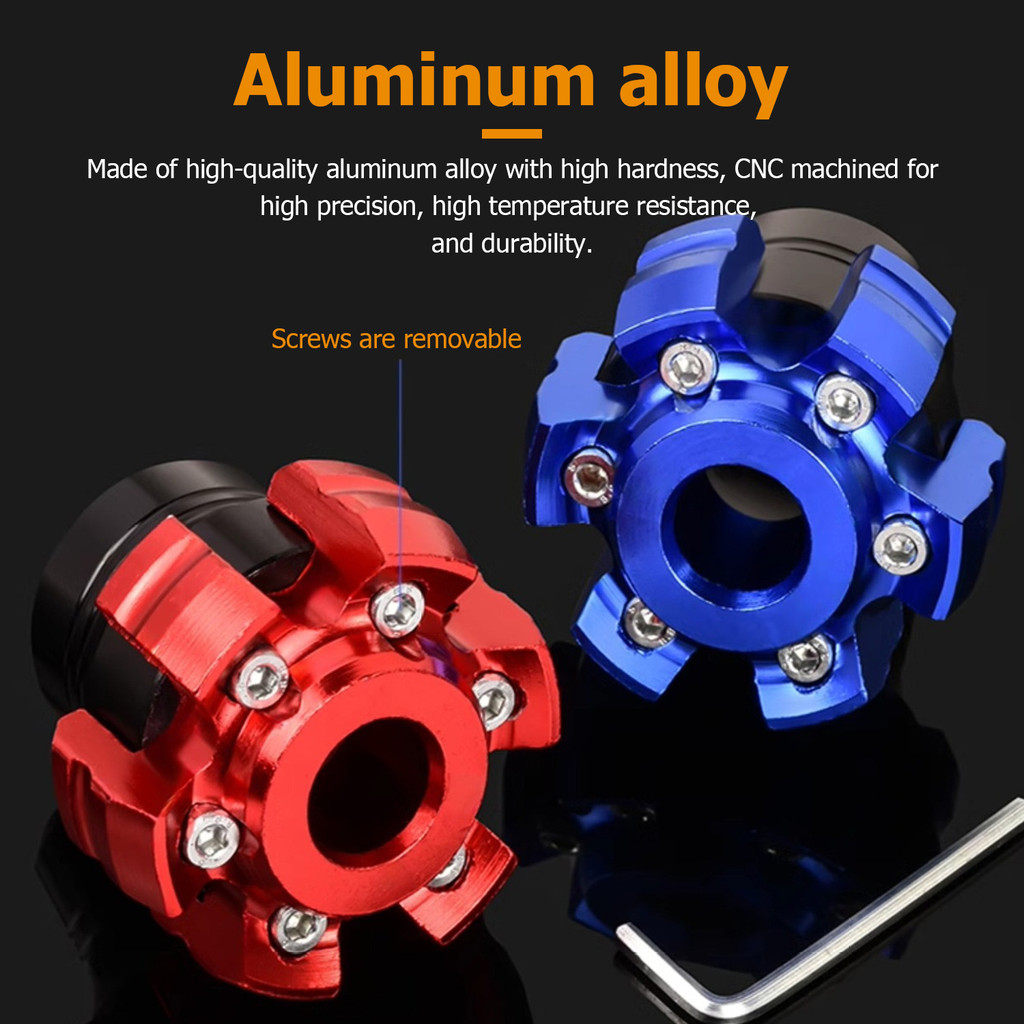 UNI ACE Motorcycle Axle Cap - Premium Aluminum Alloy Wheel Cap for All ...