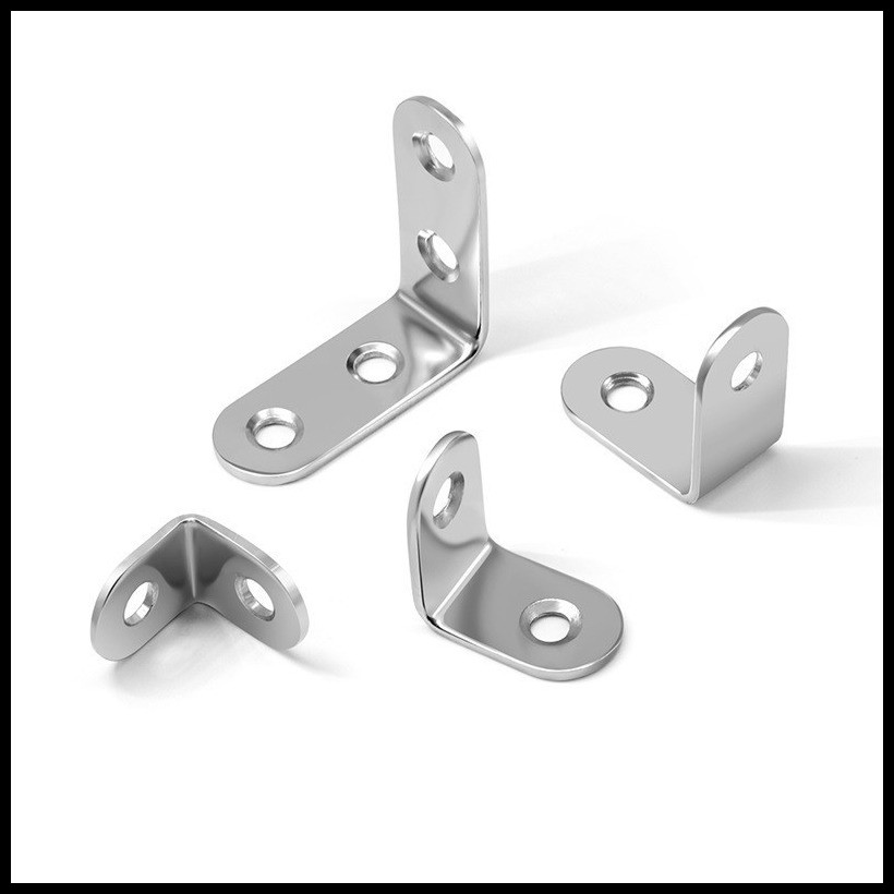 10/30pcs Stainless Steel 90 Degree Angle Bracket Corner Brackets Joint ...