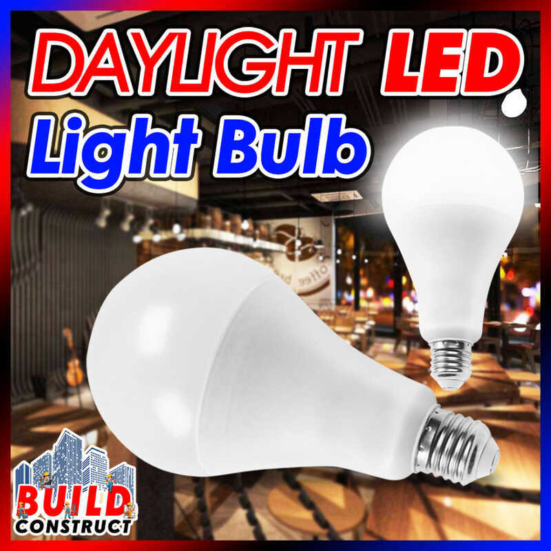 LED Daylight Standard Base 27 Light Bulb BUILD CONSTRUCT A39 | Shopee ...