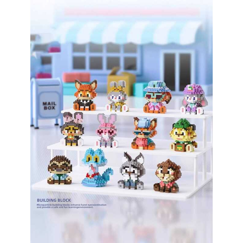 Zootopia 2 Building Block Toys for Children Girls Practical Birthday ...