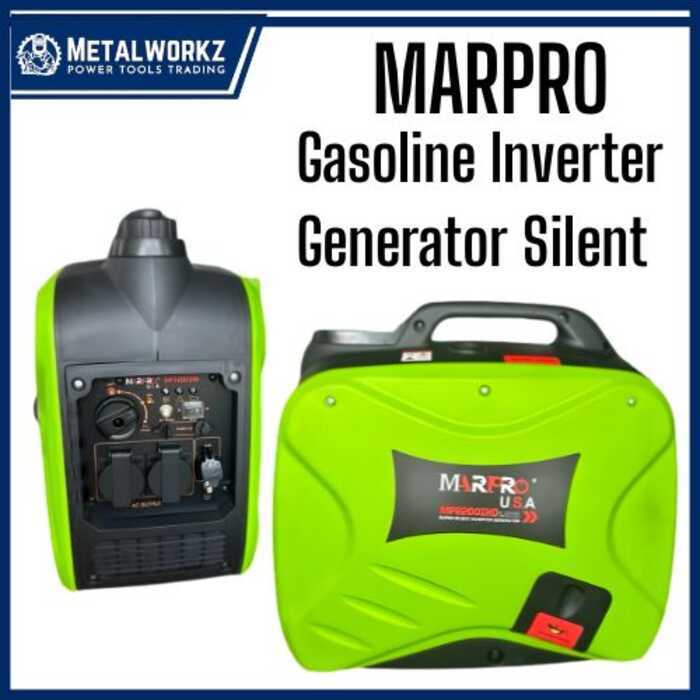 METALWORKZ || MARPRO USA Mp2200ihd Digital Inverter Generator – 2200W ...