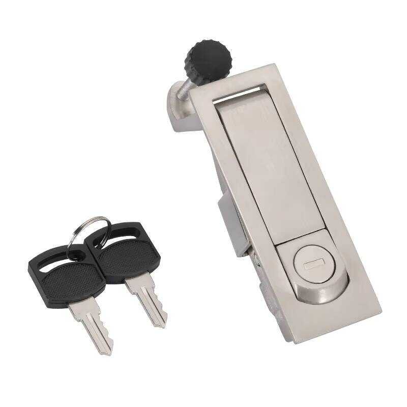 NIWO 304 Stainless Steel MS606-1 Bounce Handle Lock for Door Locks and ...