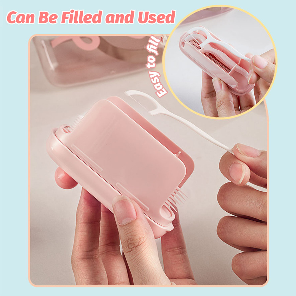 Automatic Dental Floss Storage Box Portable Automatic Pop-Up ...