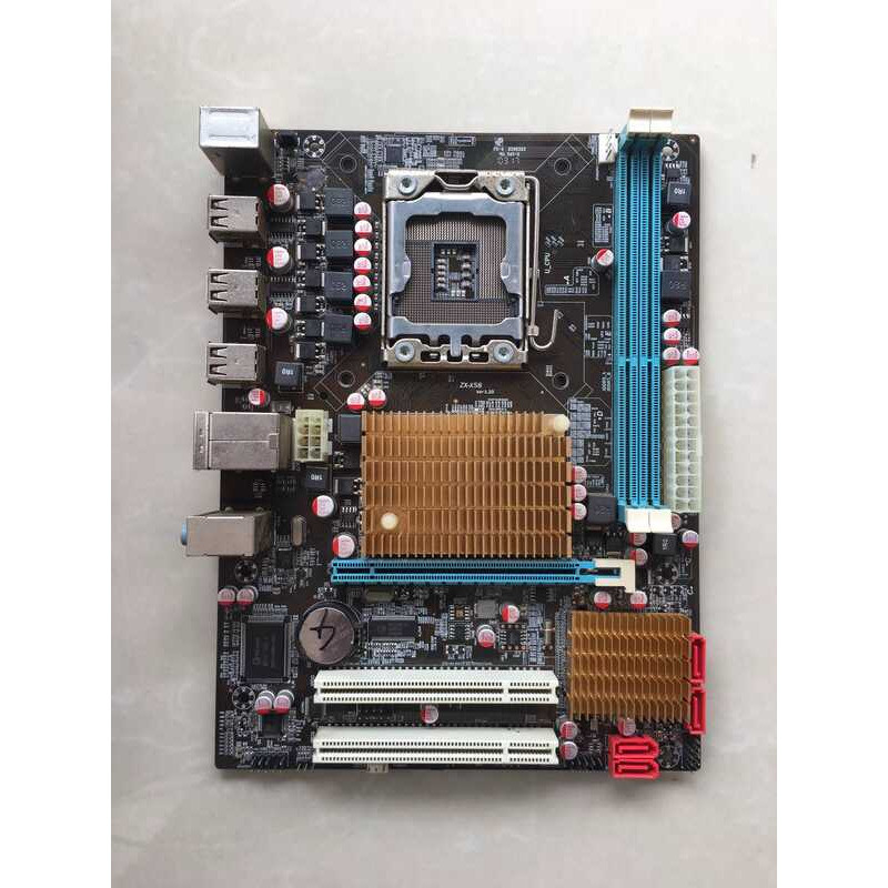 ♨The disassembled ZX-X58 supports 1366-pin processor, DDR3 memory