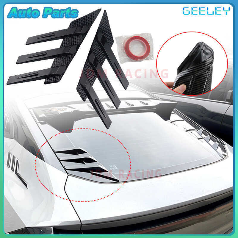 Car Rear Windshield Sticker Decoration Accessory Side Spoiler Splitter ...