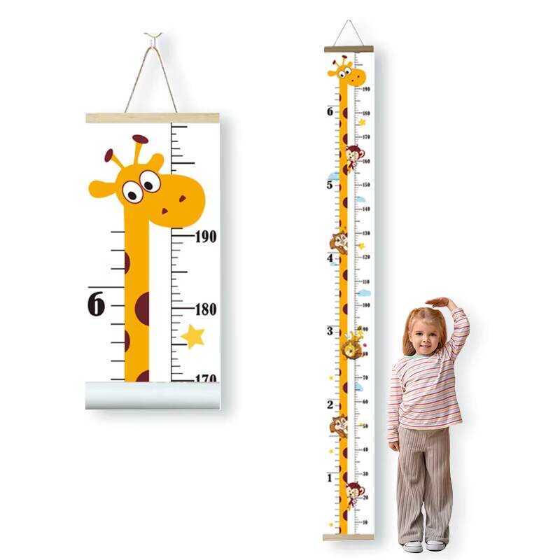 Nordic Simple Home Movable Chart Children's Room, Baby Height ...
