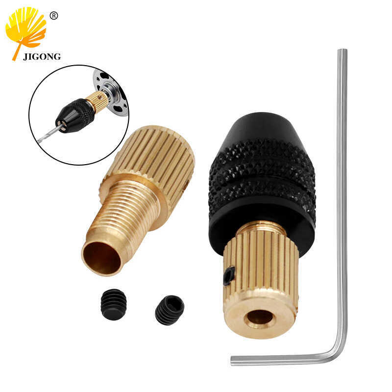 Copper shaft, micro self-tightening small electric chuck, hand drill ...