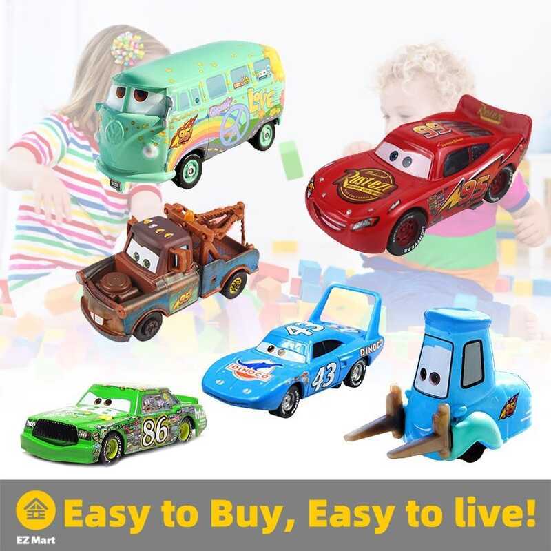 Fast Shipping Car Lightning Mcqueen Mater Fillmore Chino King No Truck ...