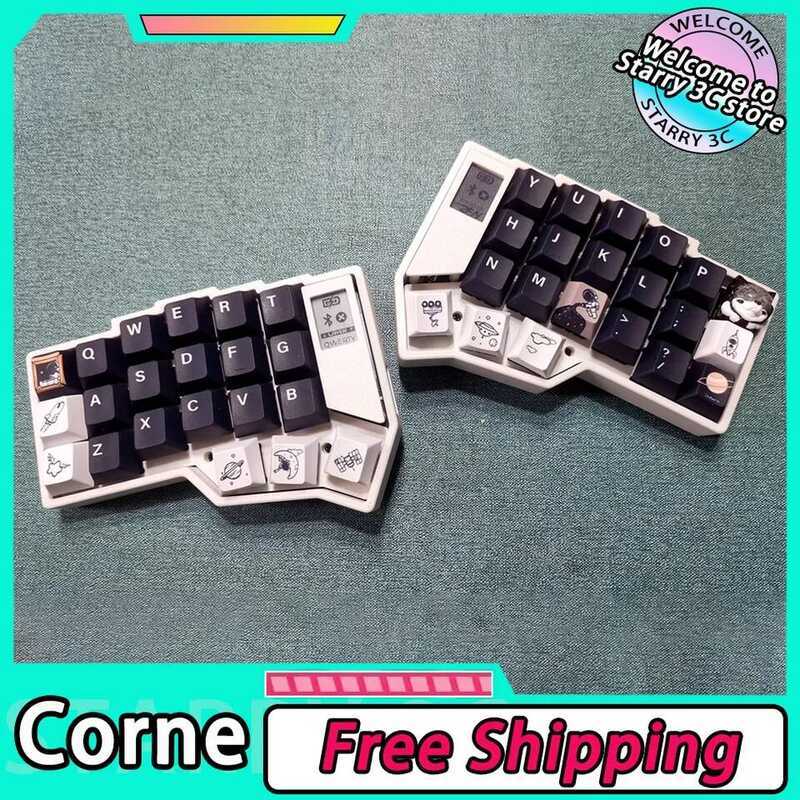 Wireless Split Keyboard Kit RGB Hotswap Customize Split Mechanical ...