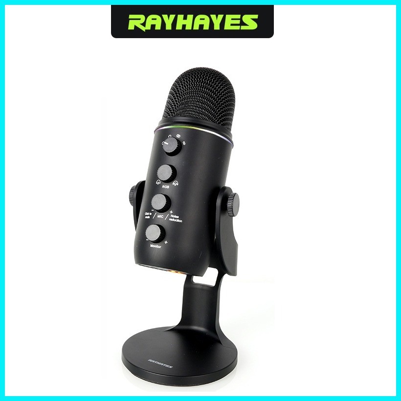 RAYHAYES Mini Gaming Microphone Condenser Supercardioid Ultra-Compact ...