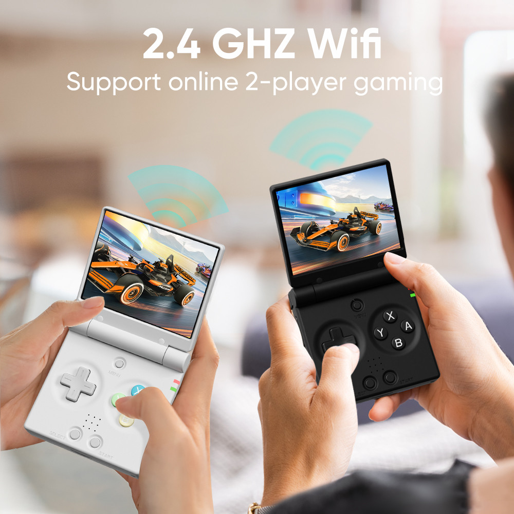MIYOO Mini Flip Retro Handheld Game Console With New Hinge 2.8''IPS ...