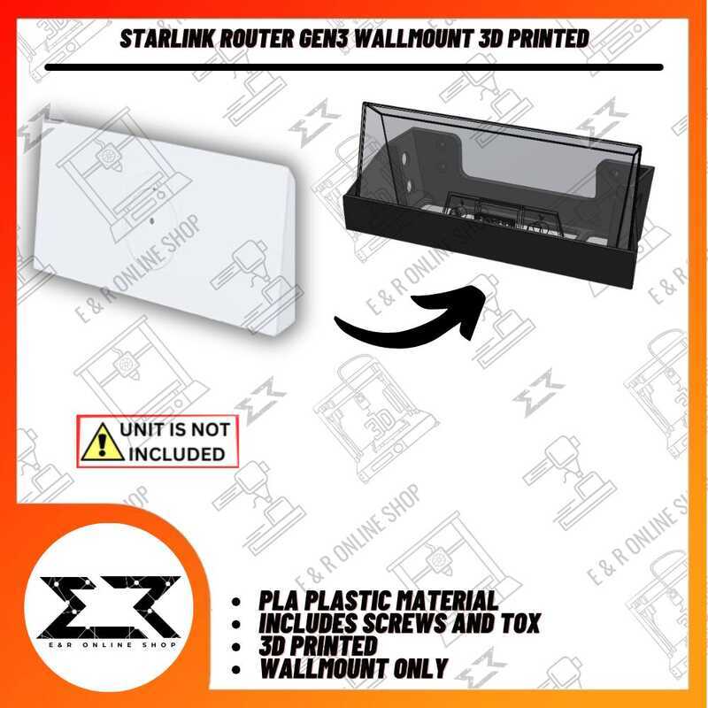 STARLINK Router Gen3 Wallmount 3D Printed Dc2 | Shopee Philippines