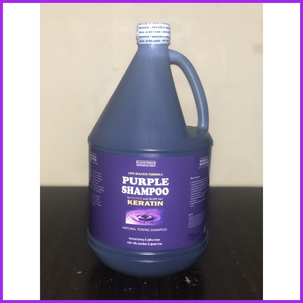 Crystal Nature Purple Shampoo 1 Gallon | Shopee Philippines