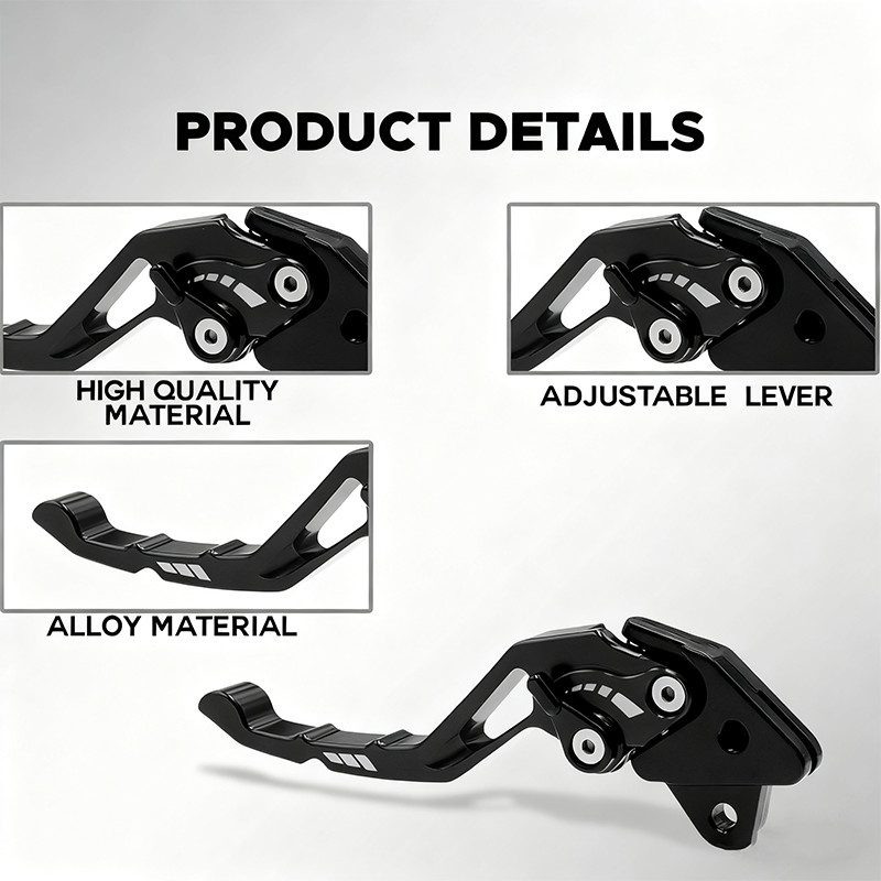 【2026 NEW】CLICK V2 / CLICK V3 COMBI CNC ALLOY BRAKE LEVER SET FOR HONDA ...