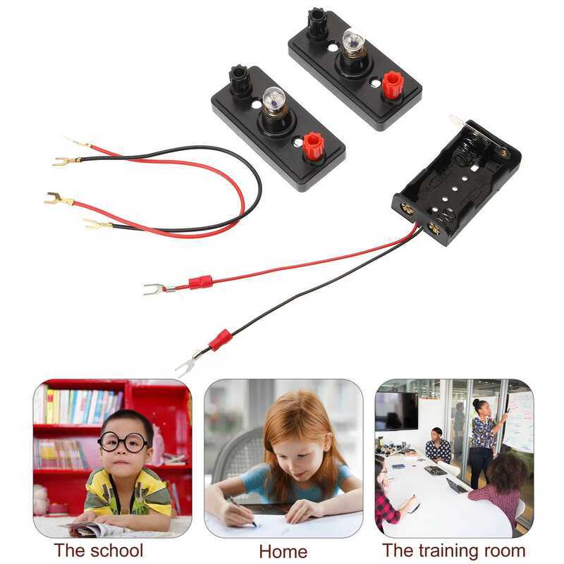 1 Set 1 Set Circuit Experiment Kit For Kids Stem Science Simple ...
