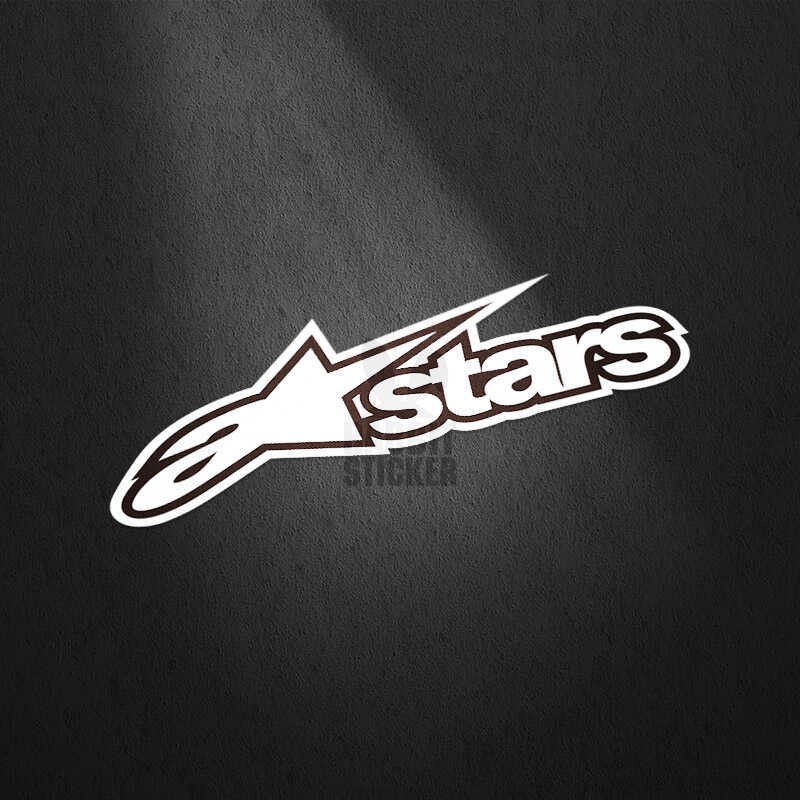 Star Alpinestars Motorcycle A Modified Car Stickers Body Waterproof ...