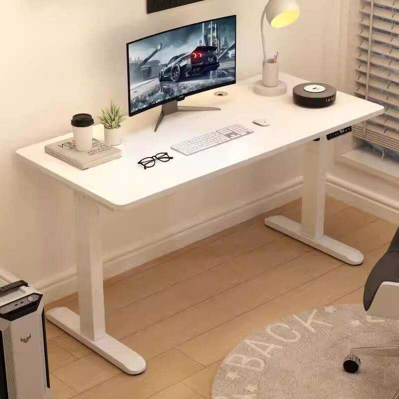 New Electric Height Adjustable Computer Table Combination Home Office ...