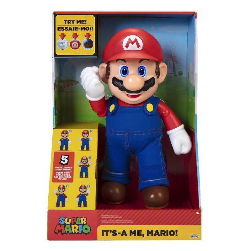 Nintendo Mario Luigi Yoshi Large Movable Doll Ornament Figure Birthday ...