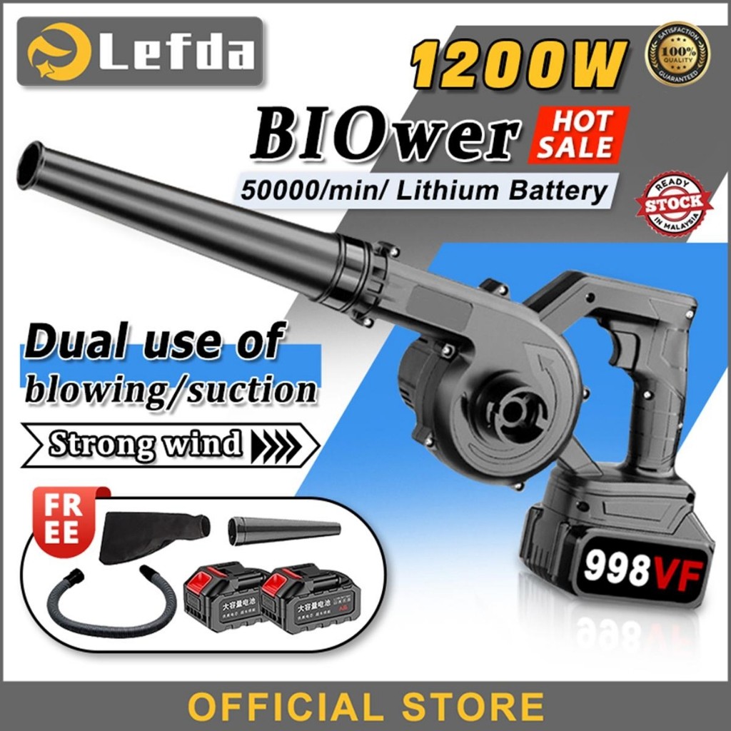 Cordless Air Blower 998VF PC Blower Portable 2 In1 Electric Vacuum ...