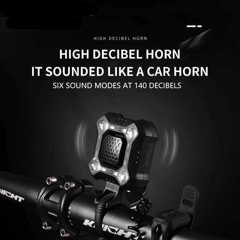 le 759 Bike Electronic Bell Loud Horn Warning Safety Electric Ring ...