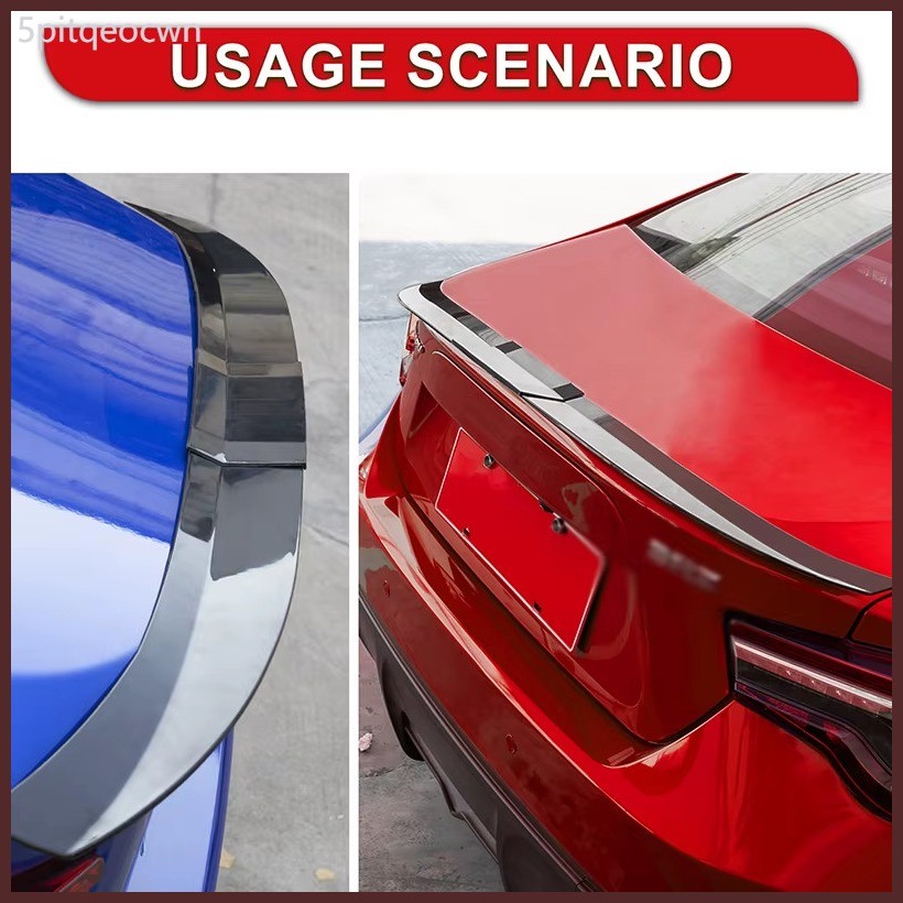 Universal Car Adjustable Trunk Tail Rear Wing Spoiler Car Body Kit ...