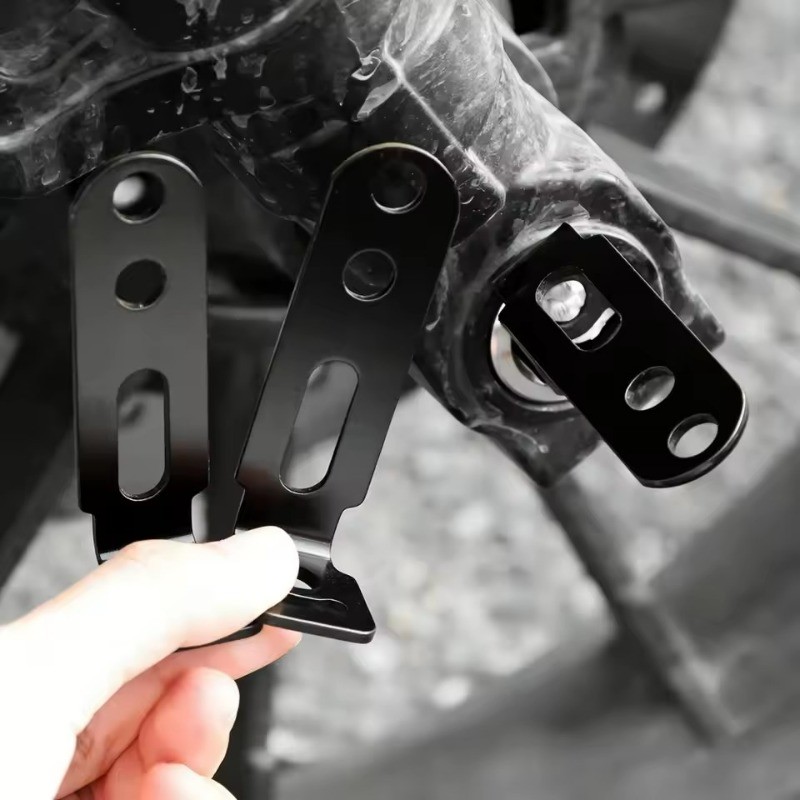 Tool-Free Installation Motorcycle Light Bracket, Carbon Steel Durable ...