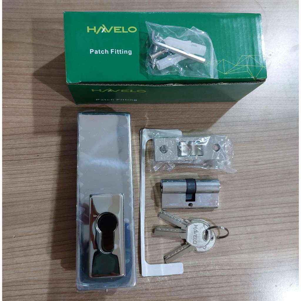 Glass Door Lock Patch Fitting Lock US 10 Corner Glass Door Lock US10 ...
