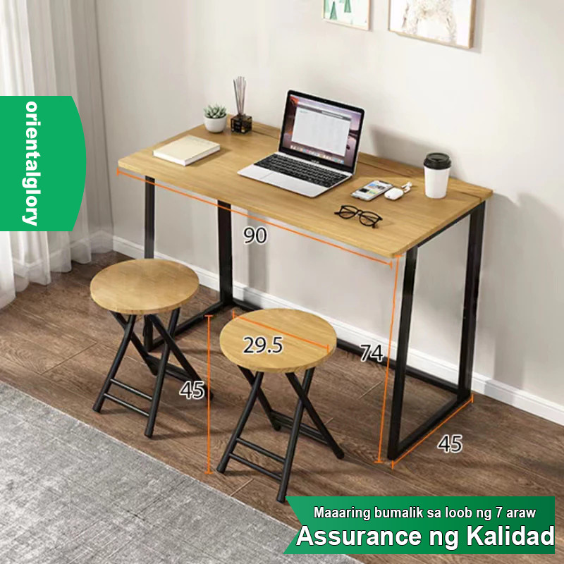 Foldable dining table, office desk, computer desk, sheet metal ...
