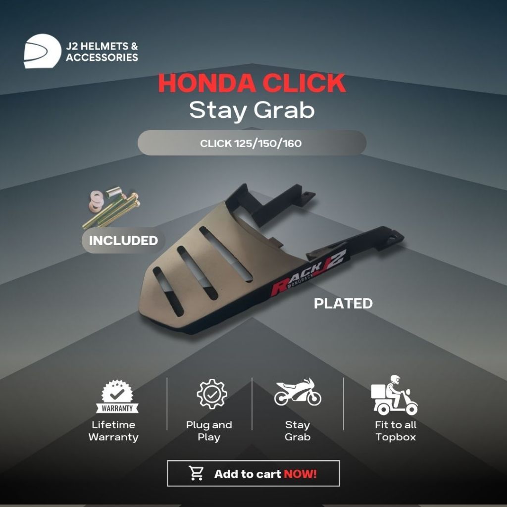 Rack Monorack Bracket for Honda Click V1/V2/V3/V4 125/150/160/Vario ...