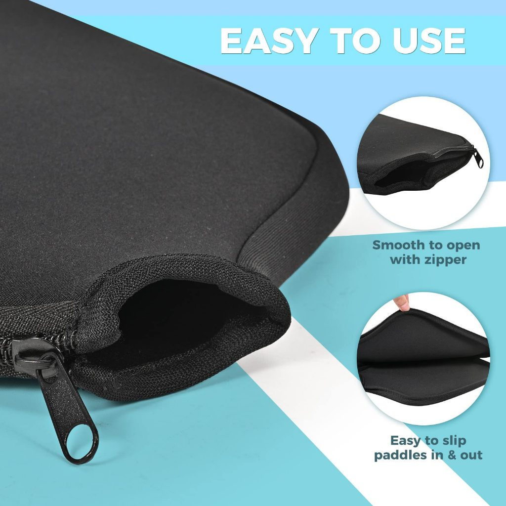 【COD】Waterproof Pickleball Paddle Covers Universal Neoprene Paddle ...