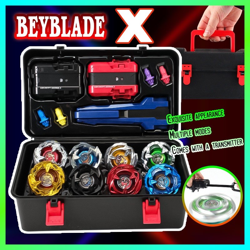 Beyblade X Series Dynamic Spinning Top Alloy Single Beyblade Assembly ...