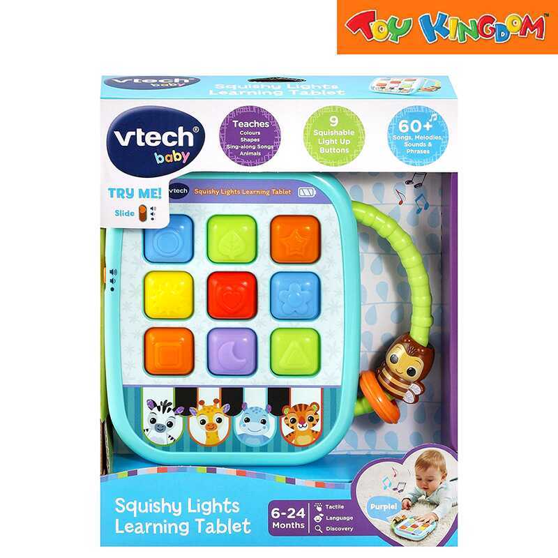 Tt Vtech Baby Squishy Lights Learning Tablet | Shopee Philippines