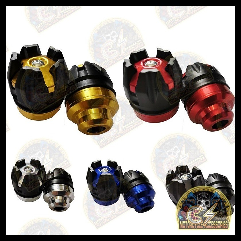 CS Motorcycle Shock Nut Cap Axle Cap Universal(2Pcs) | Shopee Philippines
