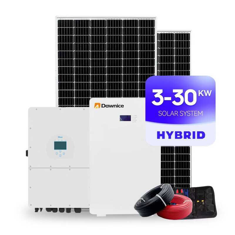 Home Hybrid Solar System Off Grid Single Phase 220V 230V 1KW 2KW 3KW ...
