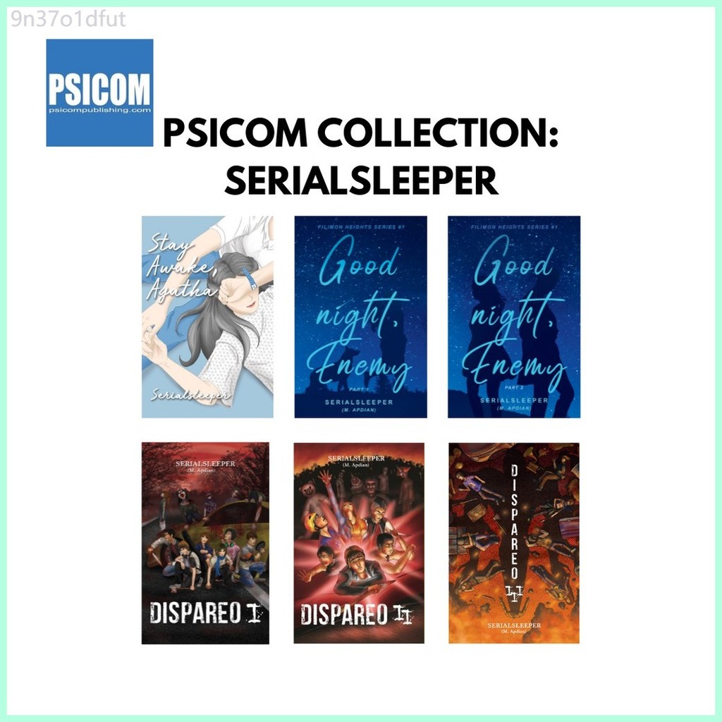 Psicom Collection - Serialsleeper (6 books) | Shopee Philippines