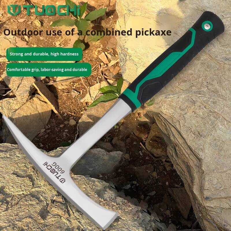 Multifunctional Exploration Hammer Pickaxe for Geological Exploration ...